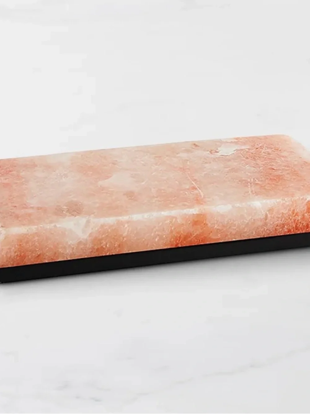 Williams Sonoma Never Used Rectangular Himalayan Salt Serving Board - Pink Salt